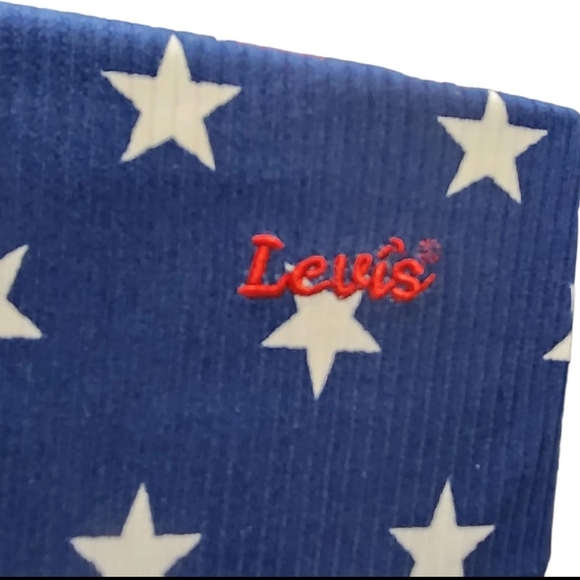 Levi's Red and Blue Patriotic Short Sleeve Tees - Picture 2 of 5